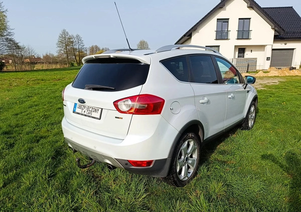 Ford Kuga cena 23500 przebieg: 256000, rok produkcji 2008 z Międzyrzecz małe 781